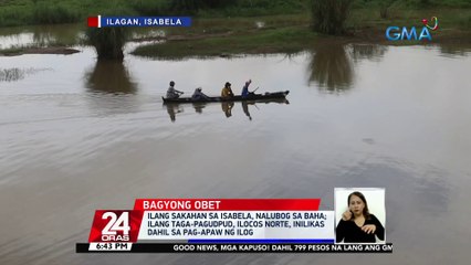 Скачать видео: Kabi-kabilang rescue operation, isinagawa sa ilang lugar sa Ilocos Norte at Cagayan | 24 Oras