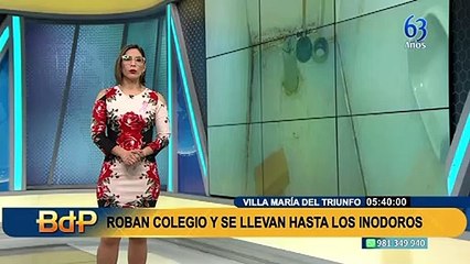 Roban por décima vez colegio en VMT y dejan revista pornográfica en salón de inicial
