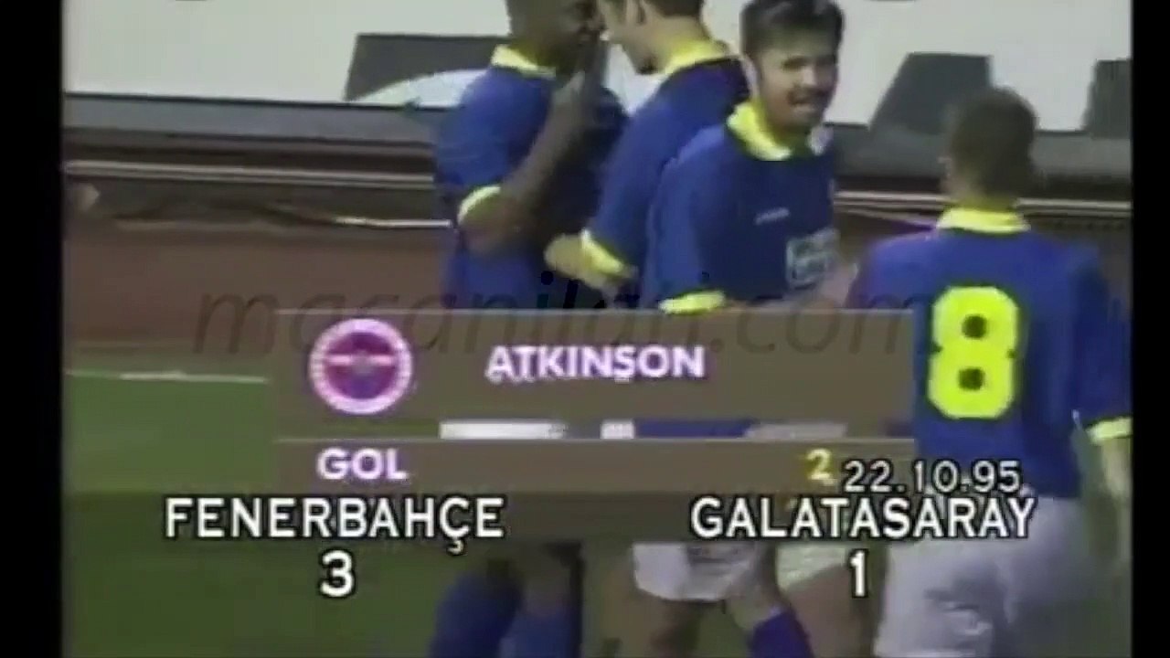 Fenerbahçe 3-1 Galatasaray 22.10.1995 - 1995-1996 Turkish 1st League Matchday 9 (Ver. 2)