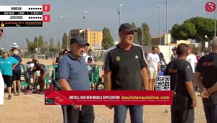 La demi-finale WebTV Festival International de pétanque de Santa Susanna 2022