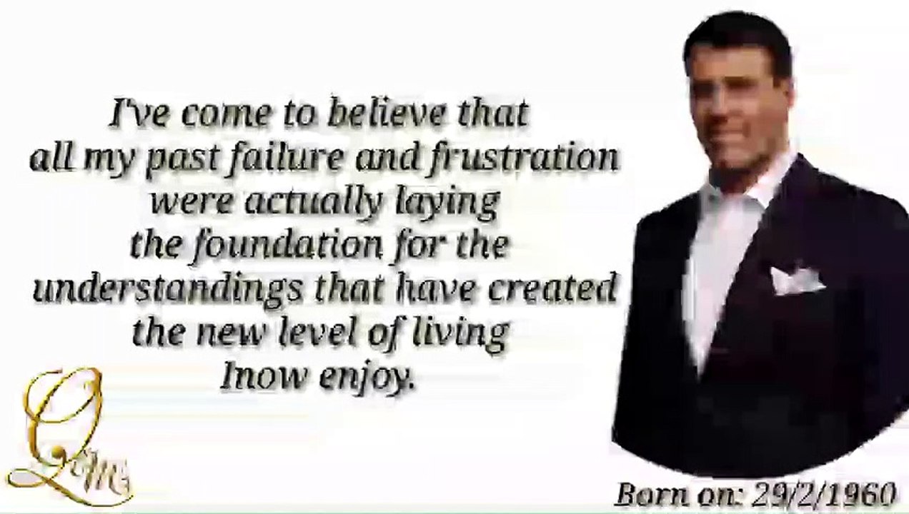 Tony Robbins Motivational Quotes on Success