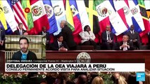 Informe desde Washington: delegación de la OEA viajará a Perú ante crisis política