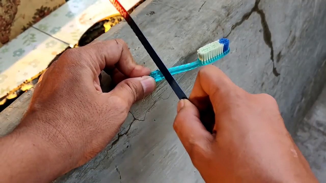 JANGAN DIBUANG !!! Ide kreatif dari sikat gigi bekas