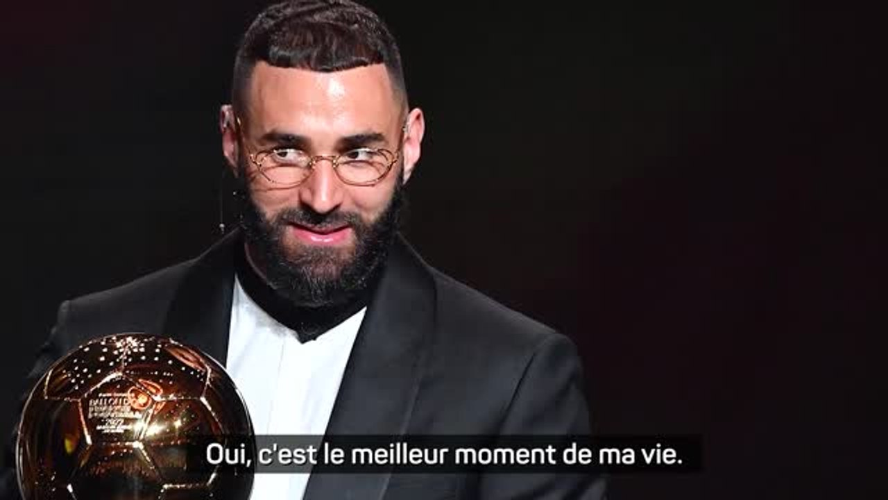 Ballon d'Or - Benzema : " Je ne serai jamais au niveau de Zidane et de Ronaldo."