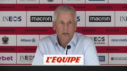 Favre : «On va continuer à changer régulièrement de système» - Foot - L1 - Nice