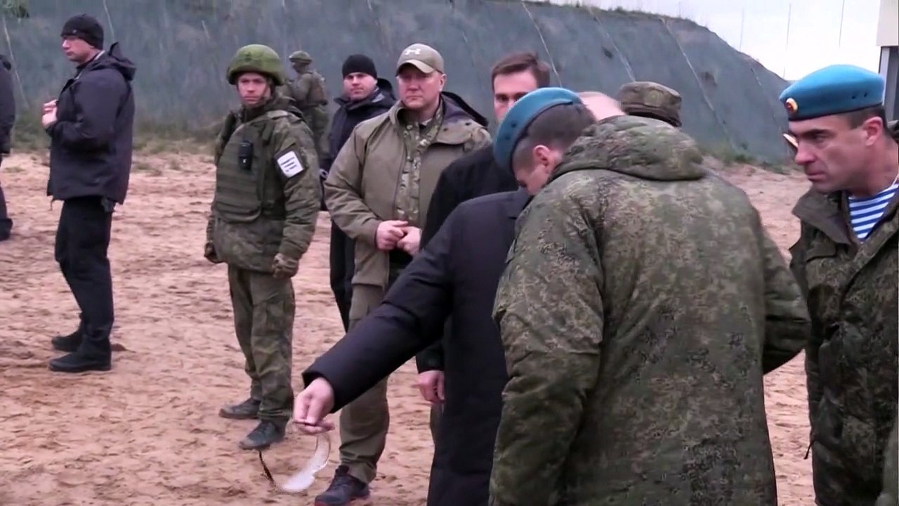 Putin besucht Trainingszentrum für einberufene Soldaten