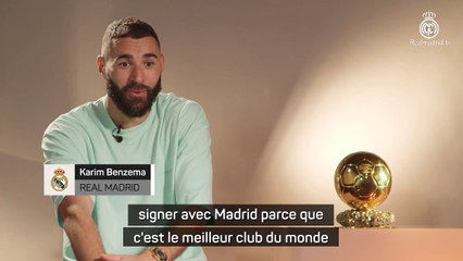 Ballon d'Or - Benzema : " Je ne serai jamais au niveau de Zidane et de Ronaldo."
