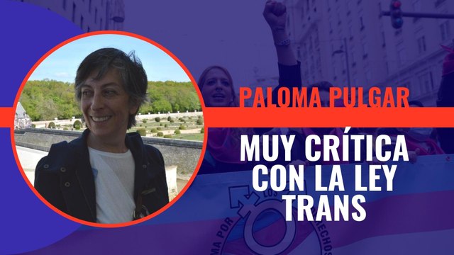 Paloma Pulgar, presidenta de la asociación de niños con disforia de género temprana AMANDA, muy crítica con la Ley trans