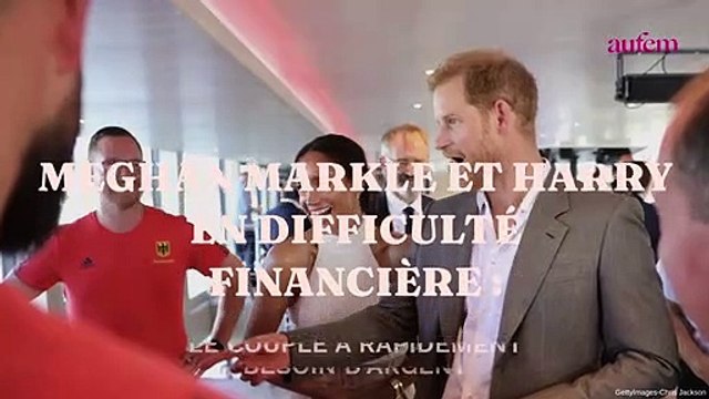 Meghan Markle et Harry en difficulté financière : le couple a rapidement besoin d’argent