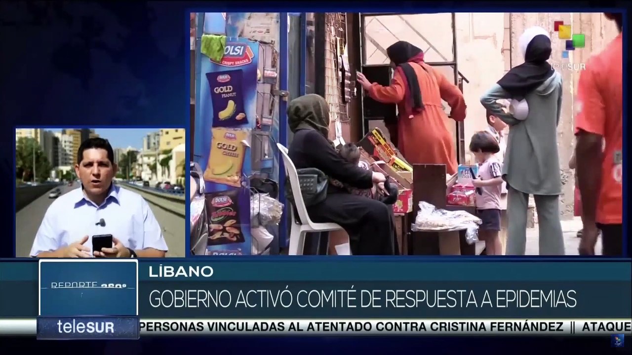 Líbano intensifica medidas para enfrentar brote de cólera