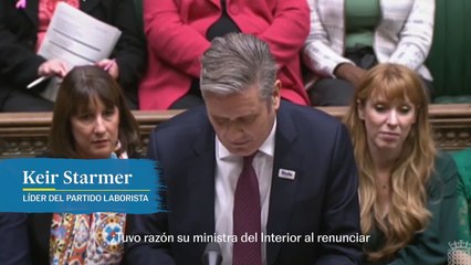 Sunak, cuestionado por la designación de la ministra de Interior