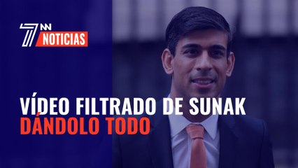 El comprometedor vídeo filtrado de Sunak dándolo todo