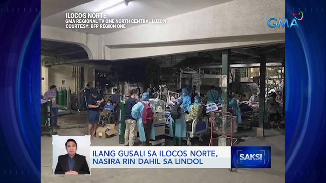 Ilang istruktura, napinsala sa magnitude 6.4 na lindol; ilang residente, sa labas ng mga bahay natulog dahil sa takot | Saksi