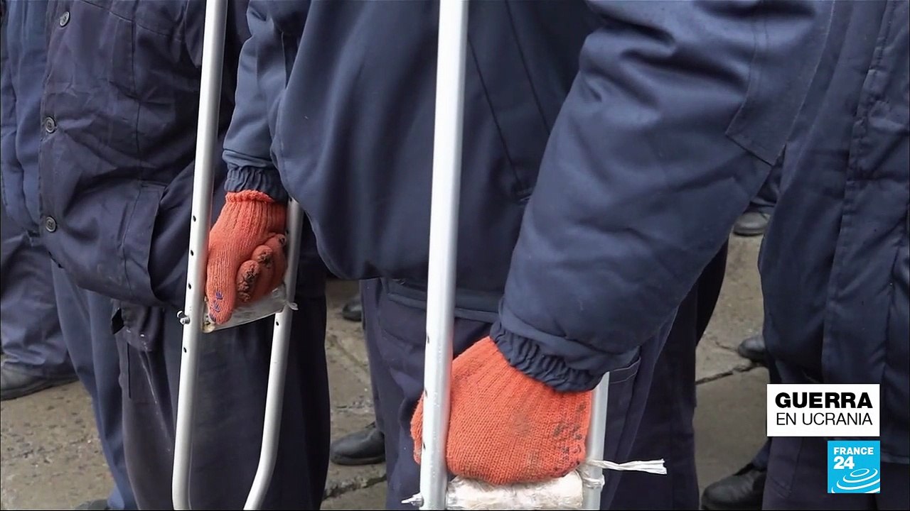 En el corazón de un campo de prisioneros rusos en Ucrania