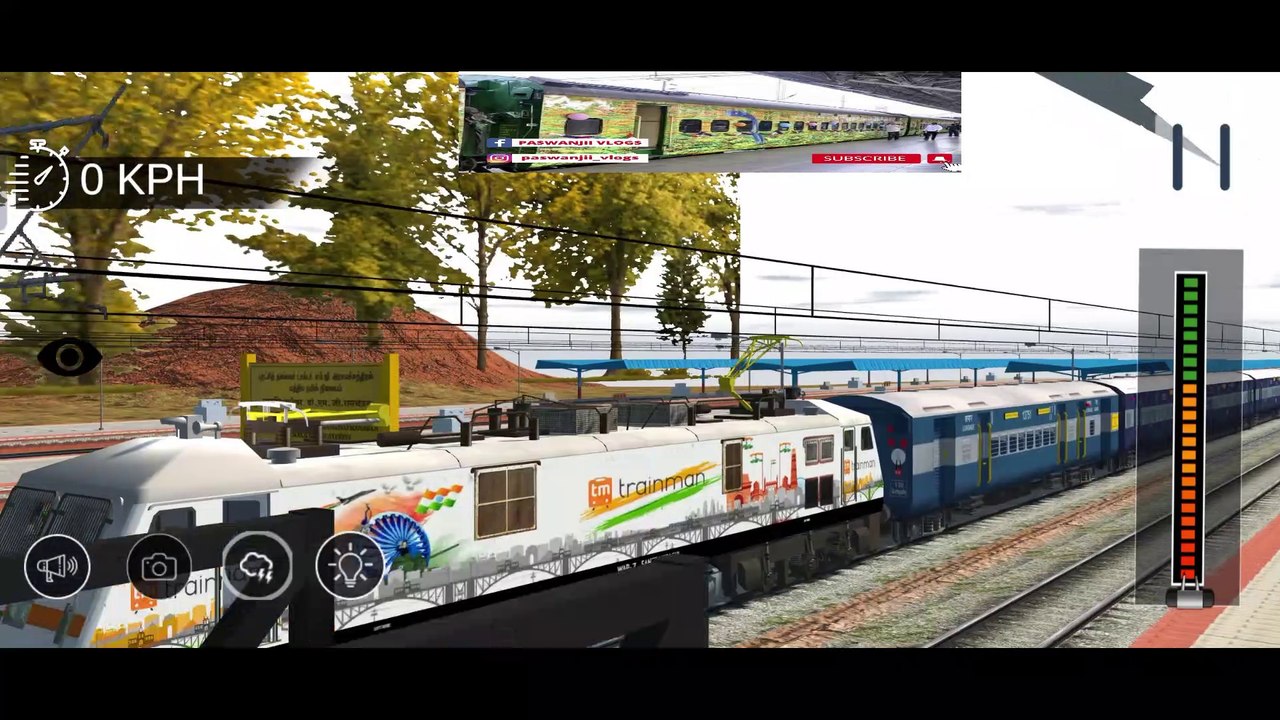 TRAIN ON TOP OF THE TRAIN CROSSING  || DIFFERENT RAILROAD CROSSING | Indian Railway Train Simulator