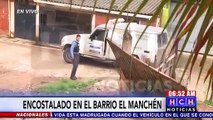 ¡Encostalado! encuentran el cadáver de una persona en el sector del Manchén en la capital (1)