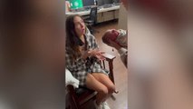 Woman Cries When Best Friend Hands Her Newborn Named After Her | Happily TV