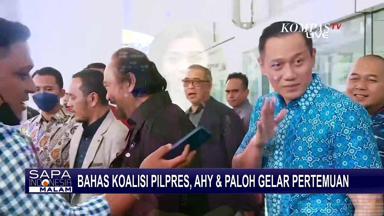 AHY Bertemu Surya Paloh Bahas Penajaman Koalisi Pilpres 2024
