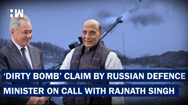 Dirty Bomb' Claim By Russian Defence Minister On Call With Rajnath Singh| BJP| Ukraine| India China