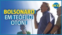 Bolsonaro atrai multidão em Teófilo Otoni (MG)