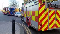 Fire-fighters attend emergency operation in Derry city centre