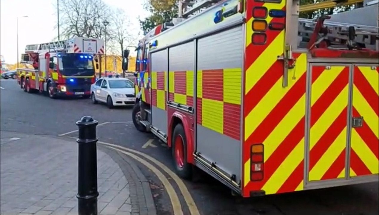 Fire-fighters attend emergency operation in Derry city centre