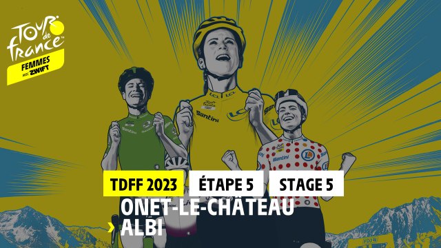 Etape 5 / Stage 5 - Onet-Le-Château - Albi - #TDFFAZ23
