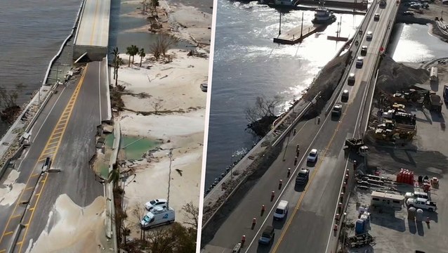 Sanibel causeway reopens to residents weeks ahead of schedule