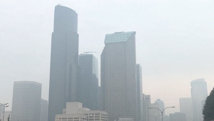 Seattle enshrouded in wildfire smoke