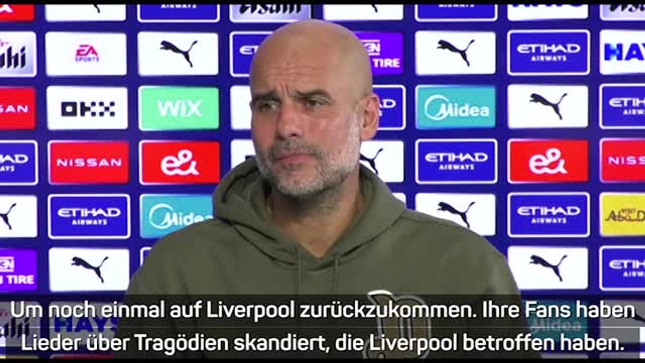 Guardiola deutlich: 'Repräsentiert nicht das Team'