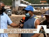 Labores del Gobierno Nacional para el renacer de Las Tejerías es apoyada por los ciudadanos