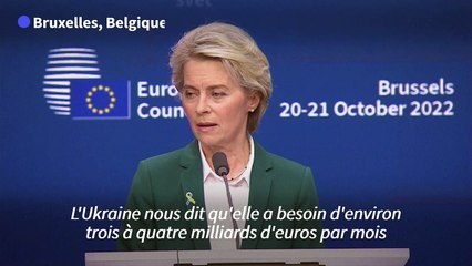 L'UE prévoit une aide de 1,5 milliard d'euros par mois pour l'Ukraine