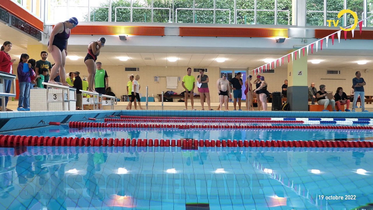 Sans commentaire: Concours de natation les Schtroumps