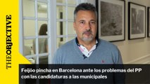 Feijóo pincha en Barcelona ante los problemas del PP con las candidaturas a las municipales