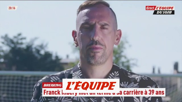 Ribéry : « Le ballon s'arrête... » - Foot - Retraite