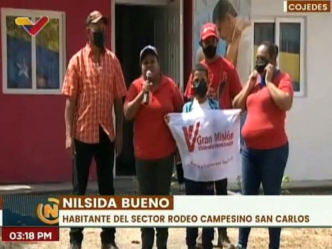 Cojedes | GMVV realiza la entrega de 6 viviendas aisladas en la comunidad Rodeo Campesino