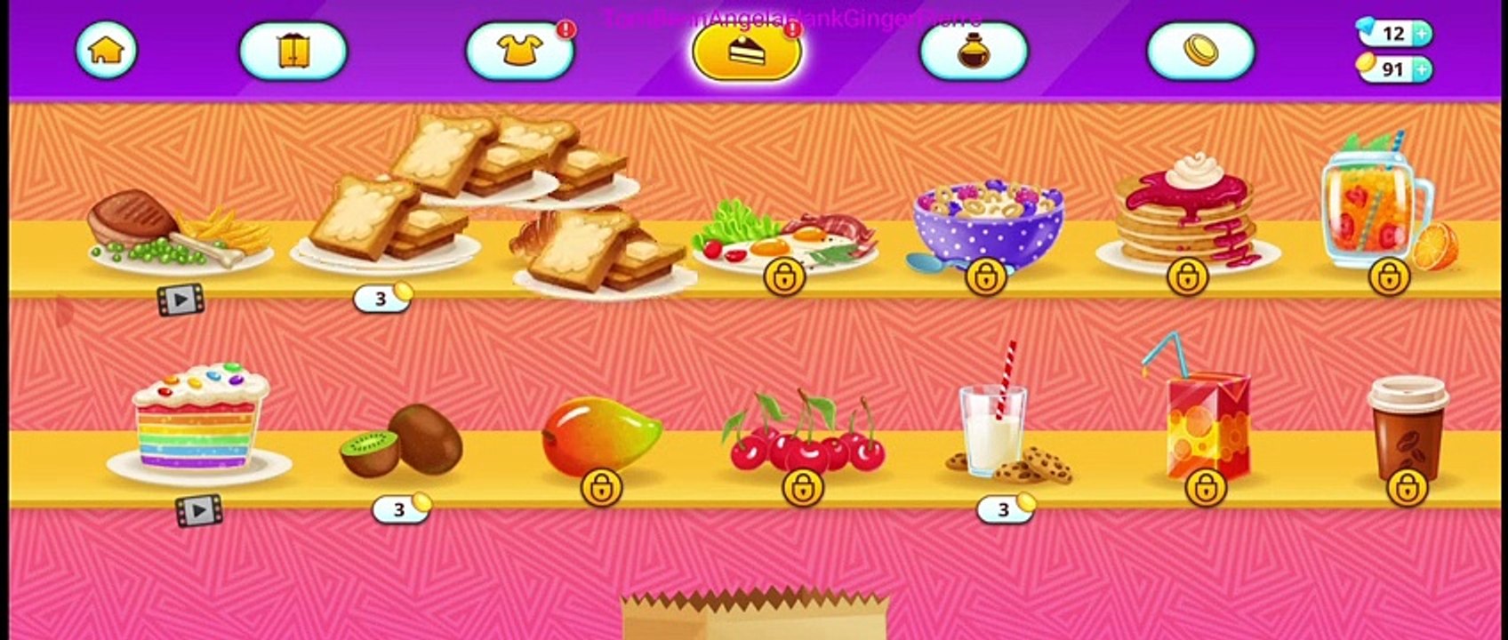 Talking Tom Benn Angelam Hank Ginger Pierre Hello Kitty Toca Scary Teacher Prankster ❤