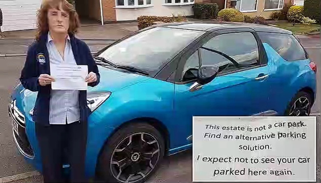 NHS hospital worker, 60, is terrified to find sinister note saying 'I expect not to see your car parked here again' after she left it in public street to get to work