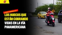 Los huecos que están cobrando vidas en la vía Panamericana | Qhubo Cali