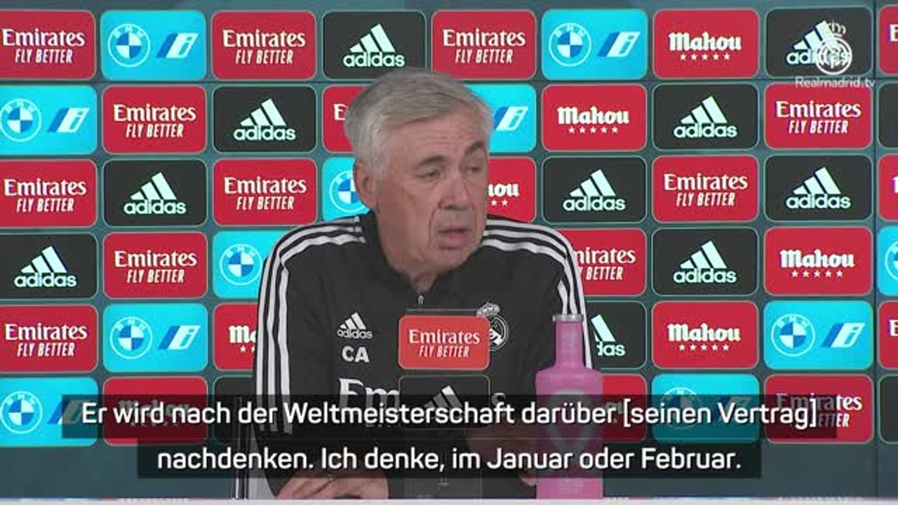 Ancelotti: "Kroos ist sehr glücklich"