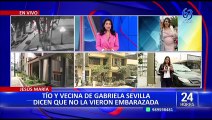 Gabriela Sevilla: Familiares insisten en que joven sí estaba embarazada