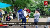 Migrantes venezolanos desesperados ante el título 42