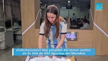 ¡Felicitaciones! Hay ganador del tercer sorteo de EL DIA de 500 figuritas del Mundial
