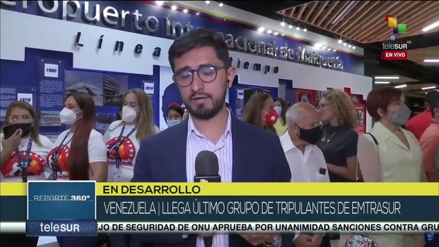 Venezuela recibe al último grupo de tripulantes de Emtrasur