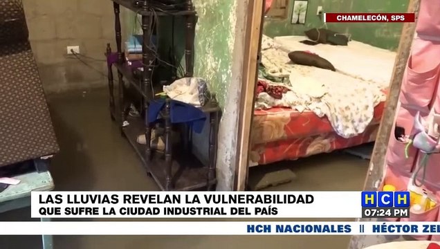 Pobladores de los bajos de SPS huyen de sus hogares por las lluvias