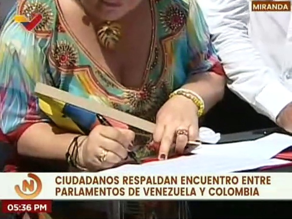 Pueblo caraqueño expresa su opinión de las relaciones binacionales entre Colombia y Venezuela