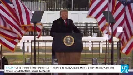 Trump fue citado por el Comité de Representantes que investiga el ataque de 2021 al Capitolio