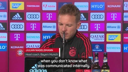 'Maybe Ronaldo just wanted a shower!' - Nagelsmann