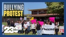 Parents in Arvin protest bullying at Arvin High School