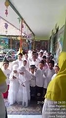 Kegiatan menjelang hari santri di TK muslimat Khoiriyah Kudus 2022